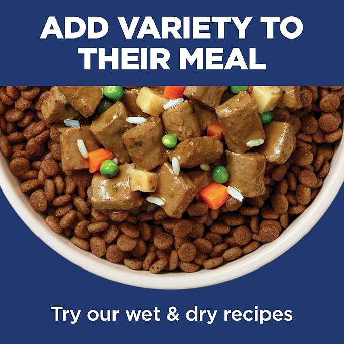 Hill's Science Diet Adult 1-6, Adult 1-6 Premium Nutrition, Small Kibble, Dry Dog Food, Lamb & Brown Rice, 4.5 lb Bag