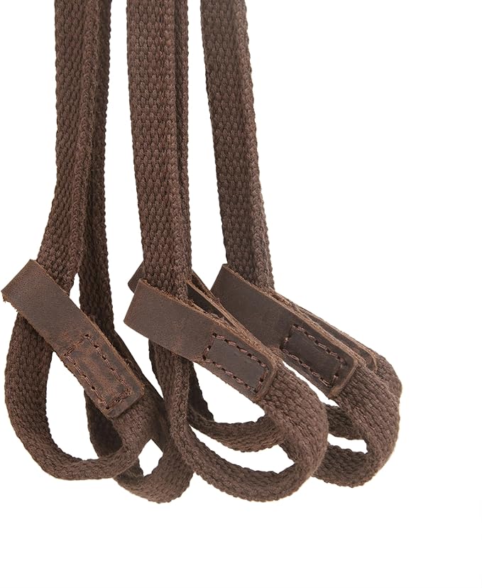 WAYNE'S DOG Canvas Duck Game Carrier - 12 Drops, Slip Noose - Bird Tote, Waterfowl & Goose Hanger, Duck Carrier Lanyard (Coffee)