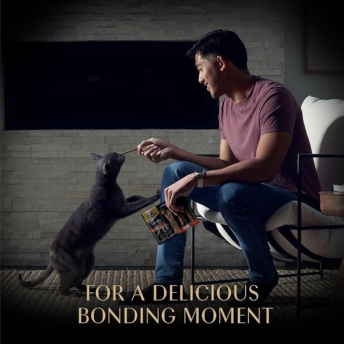 Sheba Meaty Tender Sticks Chicken Cat Treats, Chicken Flavor, Cat Snacks, 0.14 oz., 15 Count, Pack of 10 (150 Sticks Total)