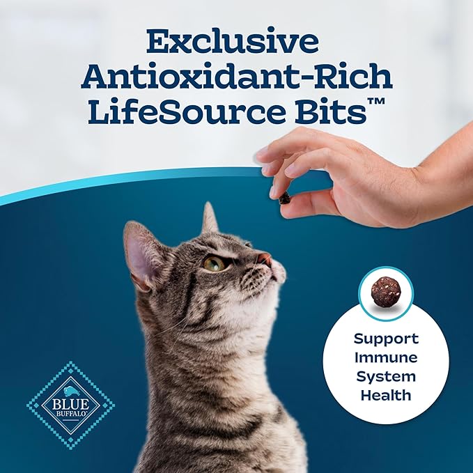 Blue Buffalo Tastefuls Natural Food for Adult Cats, Weight Control, 15-lb. Bag