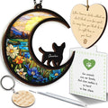 6'' Chihuahua Short Hair Memorial Suncatcher, Custom Name Dog Breed, Pet Ornament Window Car Hanging, Sympathy Gift for Loss of Pet, Passed Away Remembrance Gift for Dog Lovers 28-SS1