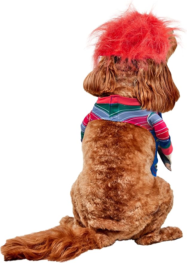 Child's Play: Chucky Pet Costume for For Dogs or Cats by Rubies, Small