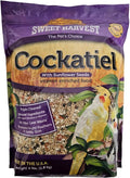 Cockatiel Bird Food (with Sunflower Seeds), 4 lbs Bag - Seed Mix for Cockatiels