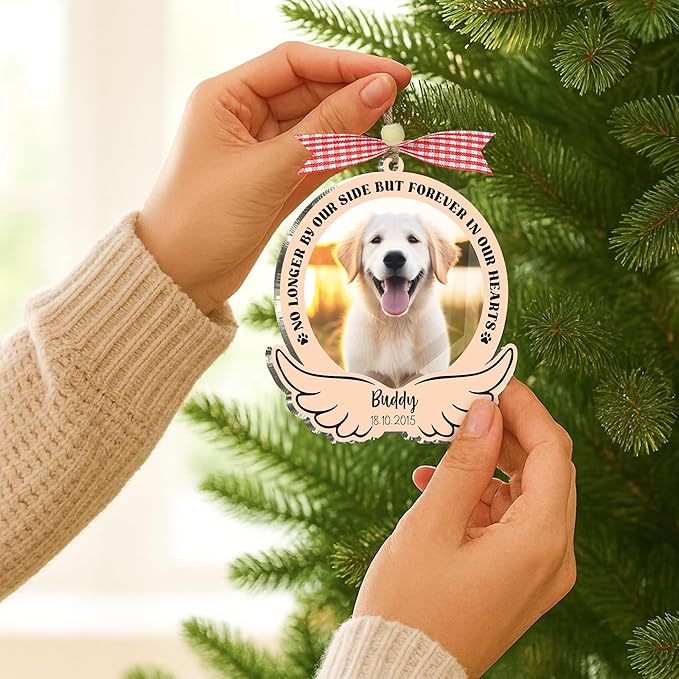 Personalized Labrador Ashes Keepsake Box Wooden Pet Fur Gifts Unique Dog Shape Standable Table Decor Pet Sculpture Memorial Display Box for Small Urns Idea Gift Pet Lover Storing Hair Teeth