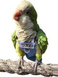 Poli(L) Bird Flight Suits & Diapers - Reusable, Waterproof Pet Bird Supplies