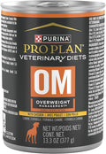 Purina Pro Plan Veterinary Diets OM Overweight Management Canine Formula Dog Food Wet Formula - (Pack of 12) 13.3 oz. Cans