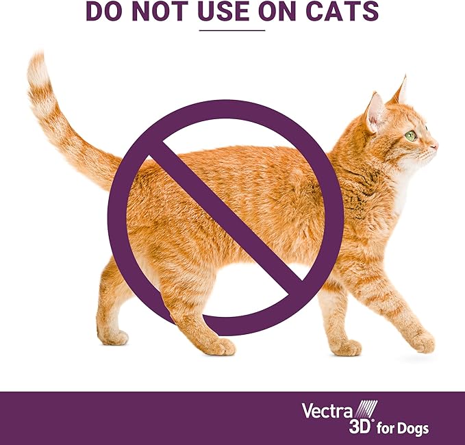 Vectra 3D for Dogs Flea, Tick & Mosquito Treatment & Prevention for Large Dogs (56 to 95 lbs) , 3 month supply