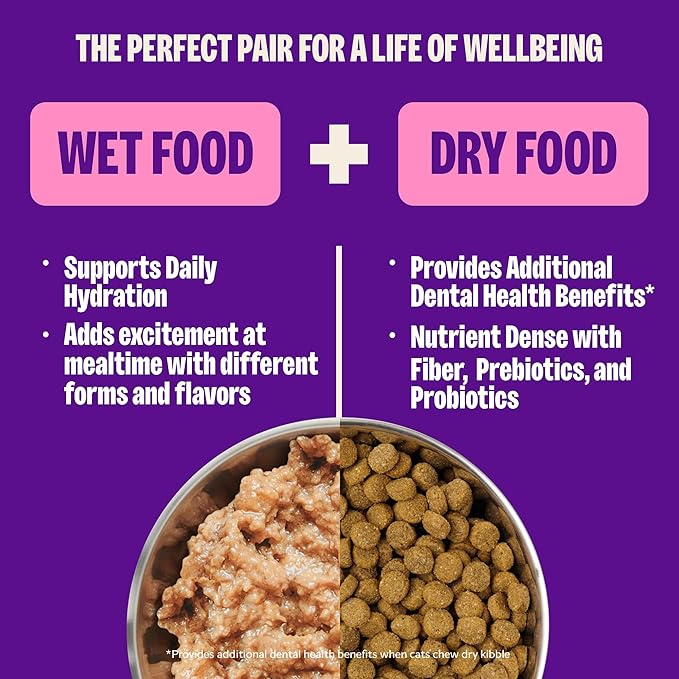 Wellness Complete Health Pate Adult Wet Cat Food, Natural, Protein-Rich, Grain-Free, 3 Ounce, 24 Pack, (Chicken & Turkey Variety Pack)