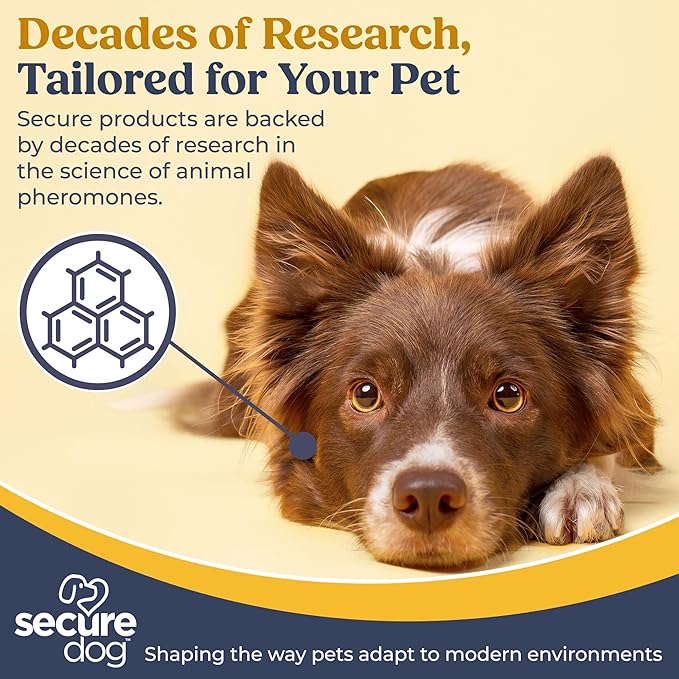 SIGNS SecureDog Transport, Water Based Calming Travel Spray, Naturally Supports Calm and Wellbeing Helping Relieve Any Feeling of Anxiety or Stress
