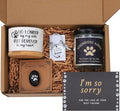 LESEN Loss of Dog Cat Pet Sympathy Gift,Dog Memorial Gifts for Loss of Dog,Dog Passing Away Bereavement Remembrance Gift Basket for Friends Family