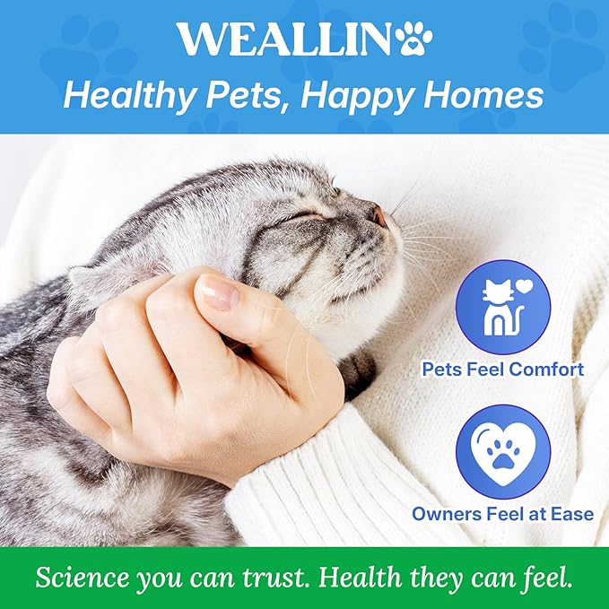 Flea and Tick Prevention for Large Cat, Fleas and Ticks Treatment for Cats Over 9 lbs, Topical Cat Flea Treatment, Fast-Acting & Long-Lasting Fleas Control for Cats, 6-Dose Supply