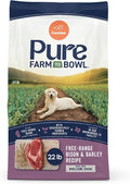 Canidae Pure Farm to Bowl Free-Range Bison & Barley Dog Food, Adult, 22lb