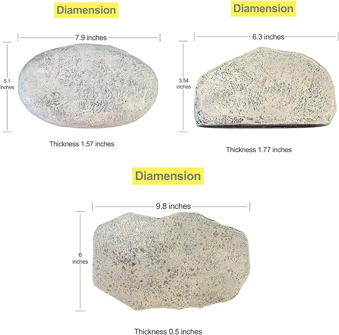 Zatanmulo Personalized Pet Memorial Stone, Garden Memorial Stone Personalized, Dog Headstone, Cat Tombstone, Memorial Plaque Outdoor, Garden Stepping Stone (Any Words)