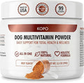 Kopo Dog Multivitamin Powder | Supports Heart, Daily Vitality, Immune Health, Digestion, Skin & Coat and Hip & Joint | For Puppy, Adult & Senior Dogs | Beef Liver Flavor | All Breeds Sizes | 99 Scoops