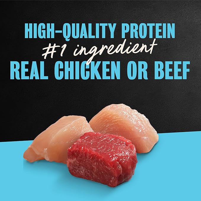 Cesar Wet Dog Food Steak and Chicken Lovers Variety Pack with Real Beef or Real Chicken, 3.5 oz. Easy Peel Trays, 36 Count (Pack of 1)