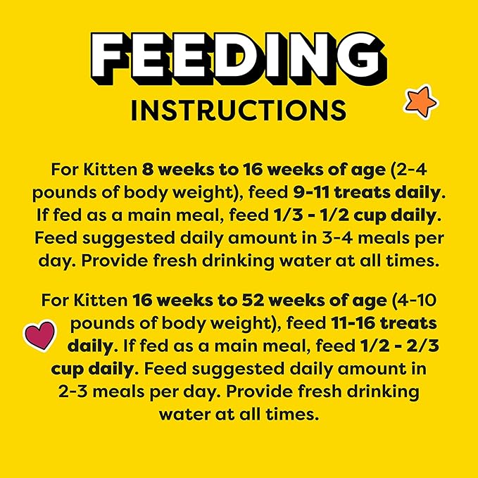 Temptations Kitten Treats Classic Crunchy and Soft Cat Treats Variety Pack, 6.3 oz. Pouches (Pack of 4)