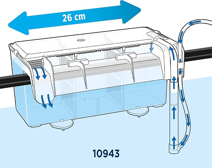 Fluval Multi-Chamber Holding and Breeding Box, Large – Up to 3 Separate Housing Compartments (Pack of 6)