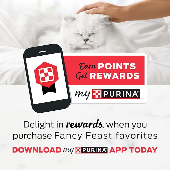 Fancy Feast Purina Savory Centers Wet Cat Food Pate Variety Pack with Chicken, Salmon, Beef, and Tuna Pate with Gravy Center - (4 Packs of 12) 3 oz. Pull-Top Cans