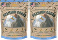 Eaton Pet and Pasture Premium Grubs, USA Grown Dried Black Soldier Fly Larvae, High Calcium Treat for Chickens, Ducks, Wild Birds (1 LB) (Pack of 2)