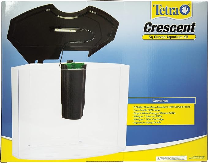 Tetra Aquarium Kit, Fish Tank with Filter & Lights