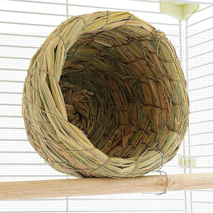 18.5x12x30 in Iron Flight Bird Cage, 2 Tiers Freestanding Parakeet Bird Cage, Pigeons Parrot Birdcage, Large Parakeets Cage with 4-6 Birds Capacity