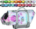 VIVAGLORY Rip Stop Dog Life Vest, Swimming Vest with Handle, Buoyancy for Doggy Puppy, Dog Life Jacket for Swimming & Boating, M, Multicolor