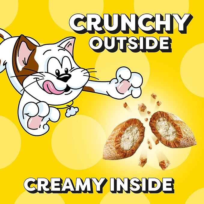 Temptations Cat Treats, Classic Crunchy and Soft Cat Treats, Tantalizing Turkey Flavor, 3 oz. Pouch (Pack of 12)