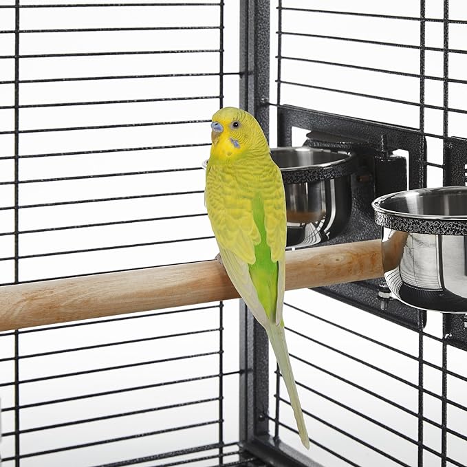 Yaheetech 25.5 inch Metal Bird Carrier Parakeet Travel Carrier w/Portable Handle and Seed Guard for Cockatiels Budgies Parrotlets Lovebirds