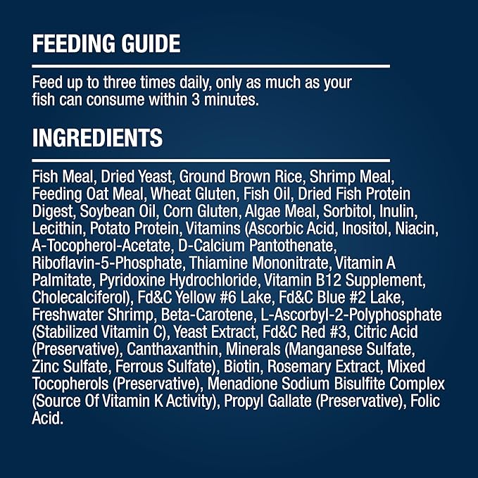 Tetra Goldfish Flakes, Nutritionally Balanced Diet For Aquarium Fish, Vitamin C Enriched Flakes, 2.2 lbs