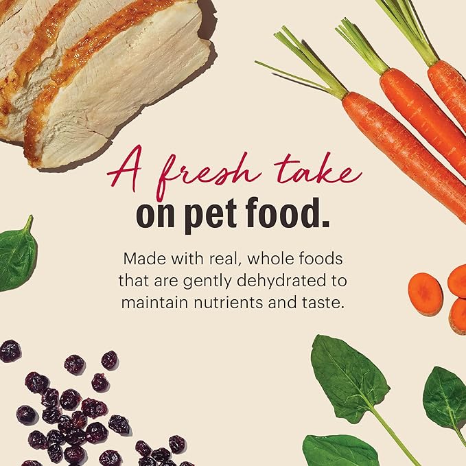 The Honest Kitchen Human Grade Wholemade™ Dehydrated Grain Free Turkey Dog Food - Complete & Balanced Meal or Topper - 2 lb Bag