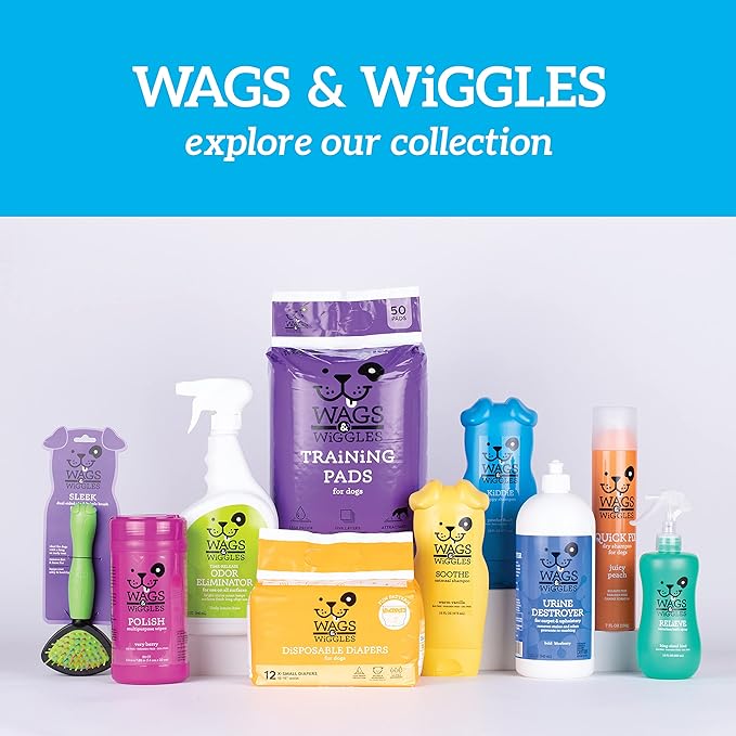 Wags & Wiggles Very Berry Polish Multipurpose Dog Wipes, Count of 200