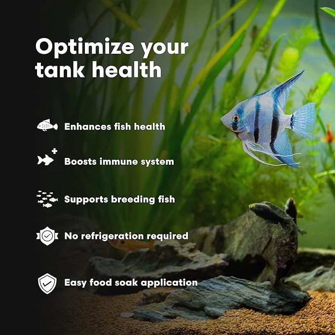 Brightwell Aquatics Vitamarin-F – Complete Vitamin Supplement for Freshwater Fish & Invertebrates – Supports Health, Color & Spawning – No Refrigeration, 20L