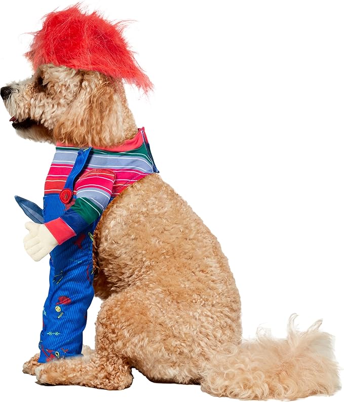 Child's Play: Chucky Pet Costume for For Dogs or Cats by Rubies, Large