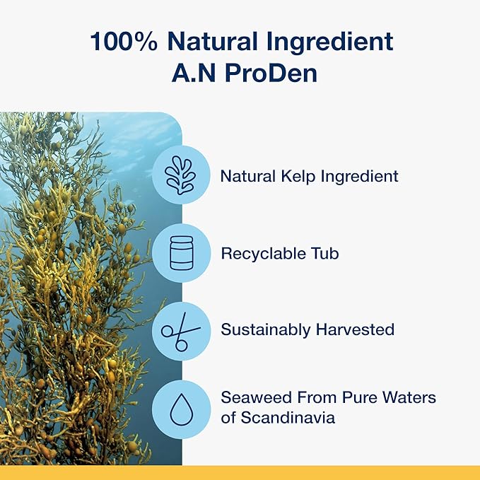 ProDen PlaqueOff Soft Chews with Organic Kelp - for Small & Medium Breed Dogs & Cats - Supports Normal, Healthy Teeth, Gums, and Breath Odor in Dogs & Cats - 45 Soft Chews