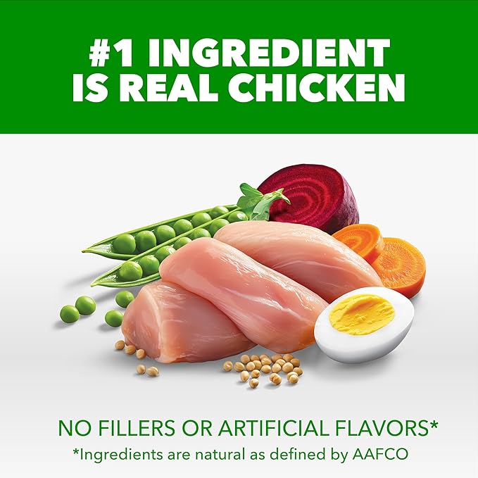 IAMS Proactive Health Large Breed Adult Dry Dog Food Chicken & Whole Grain Recipe, 15 lb. Bag