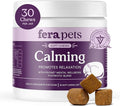 Fera Pets Dog Calming Chews - Helps Manage Everyday Stress & Separation - Promotes Relaxation - Ashwagandha & Priome® Mental Wellbeing Postbiotic Blend - 30 Soft Chews
