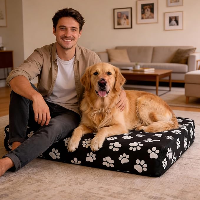DUKE&LEFTY Furever Pet Dog Bed Slipcover-Stretch Soft Petbed Cover-Universal-Easy to Remove (Zipper Free)-Princess/Small