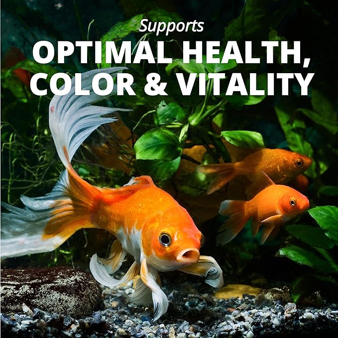 Tetra Goldfish Flakes, Nutritionally Balanced Diet For Aquarium Fish, Vitamin C Enriched Flakes, 2.2 lbs