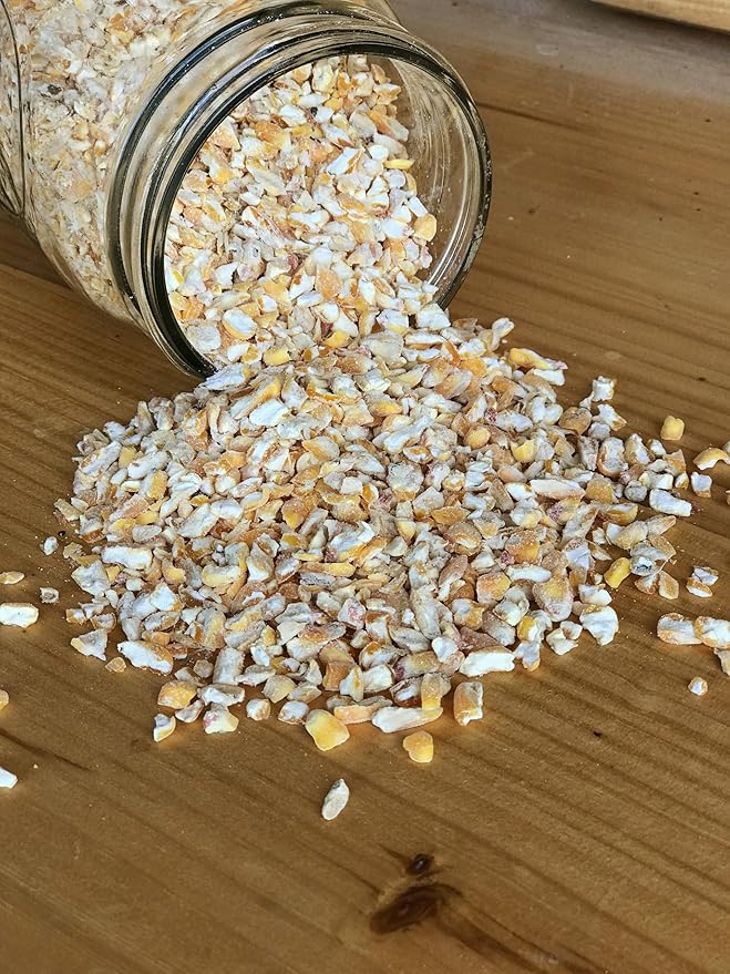 Ernst Grain & Livestock Cracked Corn, Non-GMO – Perfect Feed for Ducks, Squirrels, Chickens, Ducks, Deer, Rabbits, Geese, and More! (10 lb)