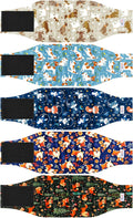 5 Pack Dog Diapers Male Reusable, Premium Belly Bands for Male Dogs, High Absorbing Dog Pee Wraps for Doggie in Incontinence or Training Flower M