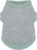Cozy and Functional Dog Shirts for Small Puppies: Stretchable Green Attire with Easy-On Design, Ideal for Chihuahuas and Yorkies - Enhance Comfort and Playfulness on Chill Days Medium
