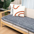 Washable Dog Couch Cover Protector, Non Slip Dog Bed Mat Machine Washable Large Blanket for Dogs, Pet Couches Covers for Sofa (Grey, 27.6 * 59.1 '')