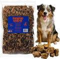 Paww Chew Beef Lung Dog Treats - 100% Natural, Single Ingredient, (2.5 Pound) Made in the USA, Dried & Dehydrated, High Protein High Value Dog Training Treats, Grain Free, Low-Odor Free for All Breeds