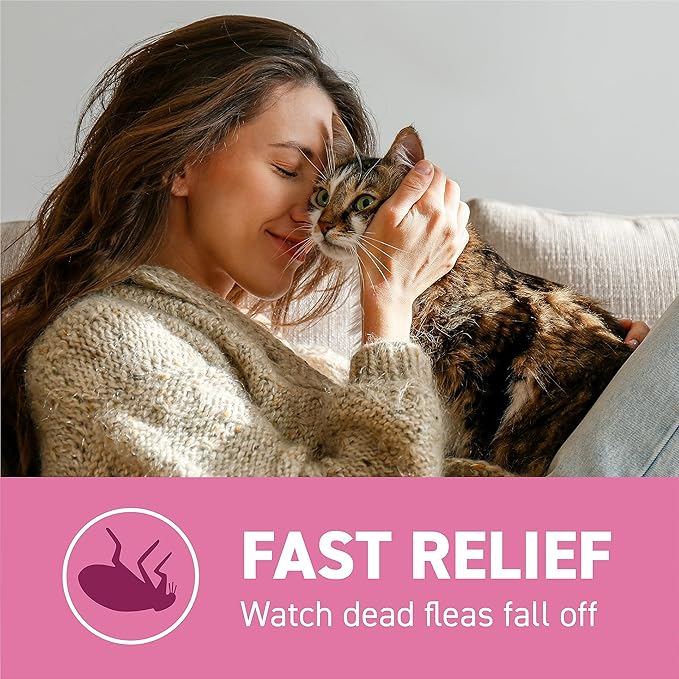 Capstar (nitenpyram) Cat Flea Treatment, Fast-Acting Oral Flea Treatment for Cats 2-25 lbs, Vet-Recommended Medication Tablets Start Killing in 30 Minutes, 12 Doses (Includes Two 6-Count Boxes)