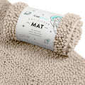 CatGuru Cat Litter Mat, Medium, Extra Large, XXL, Waterproof Litter Box Mat, Non Slip Kitty Litter Mat, Machine Washable Litter Trapping Mat, Soft Litter Tray, Cat Stuff (XXL, Sand/Heavy-Duty)