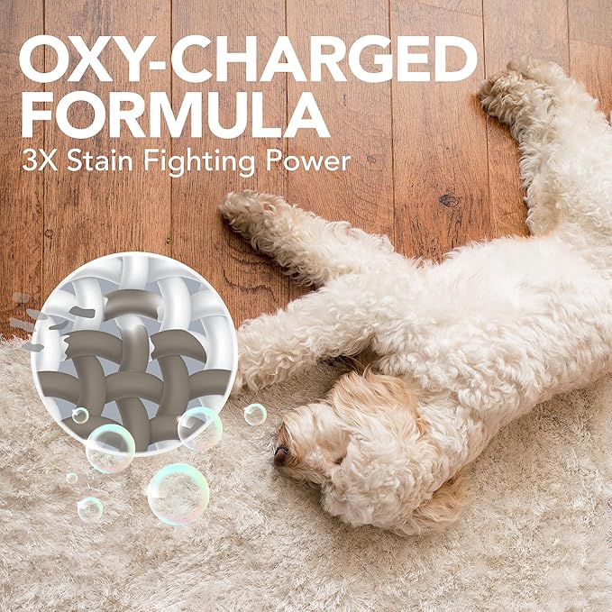 Simple Solution Oxy Charged Pet Stain and Odor Remover, Eliminates Pet Stains and Odors with 3X Cleaning Power, 1 Gallon