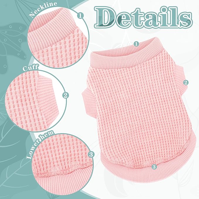 Cozy and Functional Dog Shirts for Small Puppies: Stretchable White Attire with Easy-On Design, Ideal for Chihuahuas and Yorkies - Enhance Comfort and Playfulness on Chill Days XX-Large